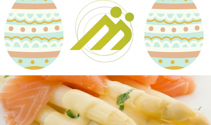 Romige asperges met zalm