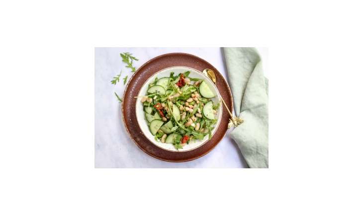 Mediterrane bonensalade